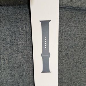 NIB Black Silicone genuine Apple Watch Band